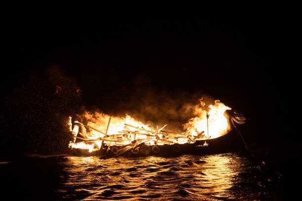 funerais vikings
